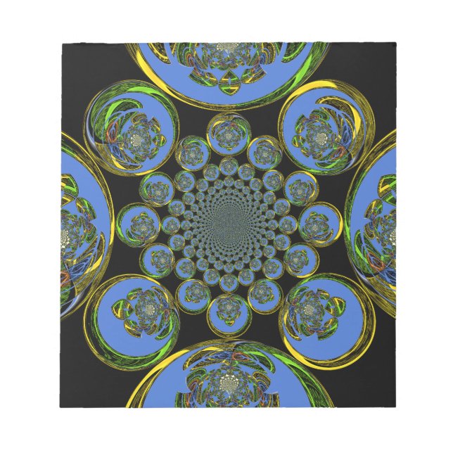 Bloco De Notas Azul Vintage (Frente)