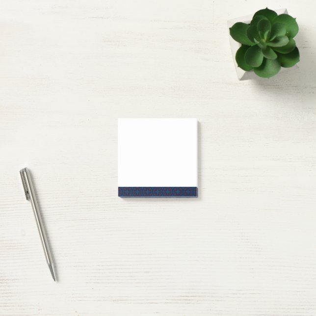 Bloco De Notas Azulejos decorativos padrão floral  (Escritótio)