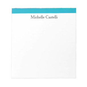 Bloco De Notas Azure Azure Azul e Branco Professional Exclusivo C