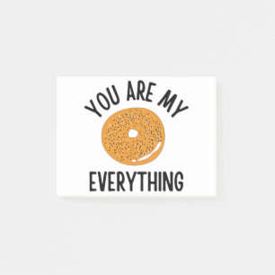 Bloco De Notas Bagel Você É Meu Engraçado