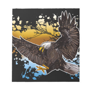 Bloco De Notas Bald Eagle