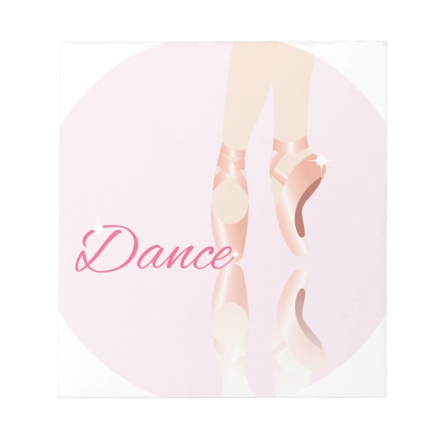 Bloco De Notas Balés de dança (Frente)