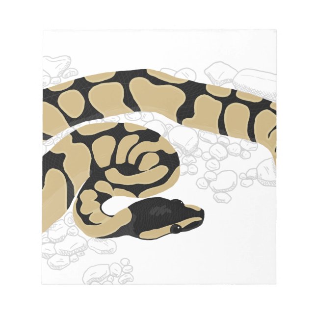 Bloco De Notas Ball Python Cobra (Frente)