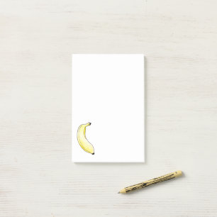 Bloco De Notas banana a cores