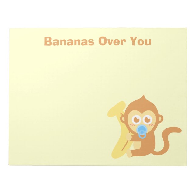 Bloco De Notas Bananas por você (Frente)