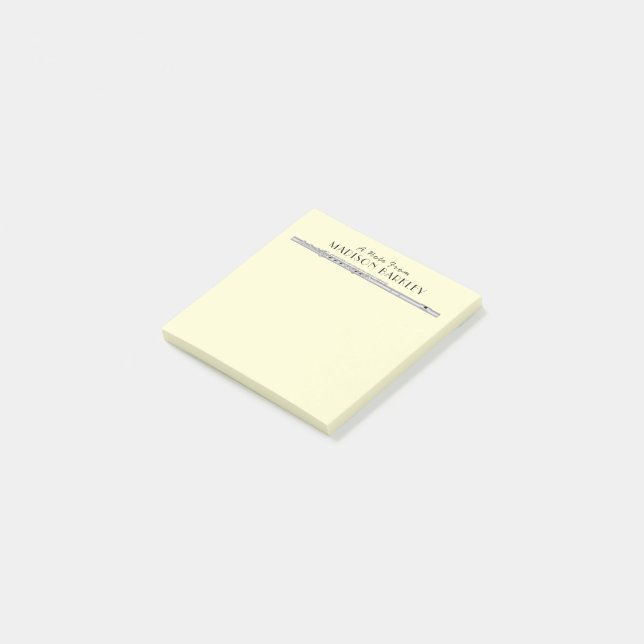 Bloco De Notas Banda de Professores de Música Fluta (Inclinado)