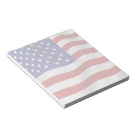 Bloco De Notas Bandeira Americana