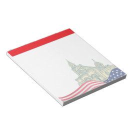 Bloco De Notas Bandeira Americana Personalizada Patriótica EUA