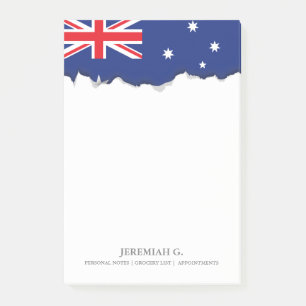 Bloco De Notas Bandeira australiana