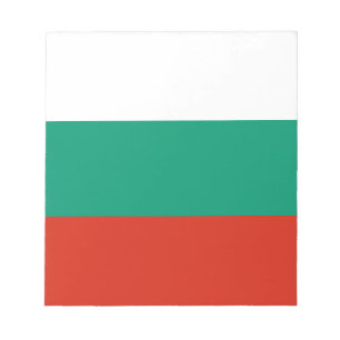 Bloco De Notas Bandeira búlgara patriótica