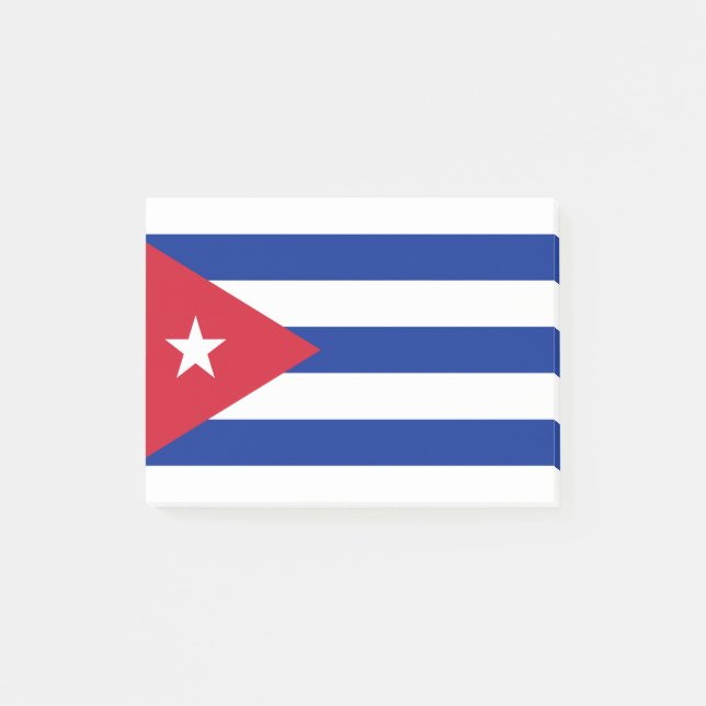 Bloco De Notas Bandeira Cuba (Frente)