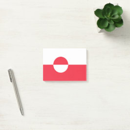 Bloco De Notas Bandeira da Gronelândia