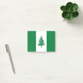Bloco De Notas Bandeira da Ilha Norfolk