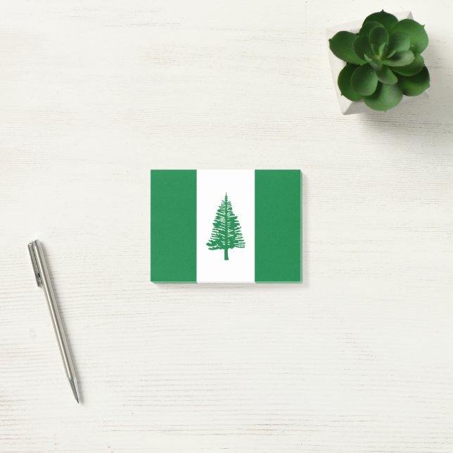 Bloco De Notas Bandeira da Ilha Norfolk (Escritótio)
