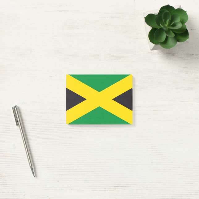 Bloco De Notas bandeira da Jamaica (Escritótio)
