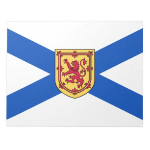 Bloco De Notas Bandeira da Nova Escócia (Província do Canadá)