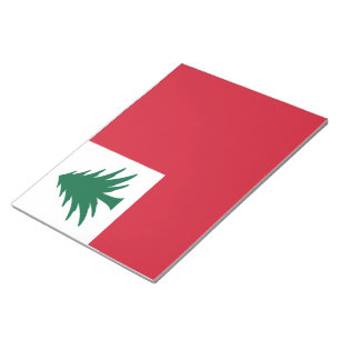 Bloco De Notas Bandeira da Nova Inglaterra