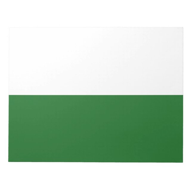 Bloco De Notas Bandeira da Saxónia (Estado alemão) (Frente)