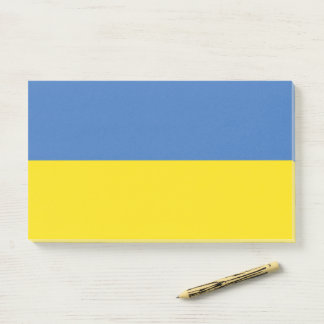 Bloco De Notas Bandeira da Ucrânia, Ucraniano Слава Україні Slava