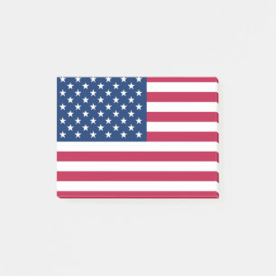 Bloco De Notas Bandeira das notas do Cargo-it® dos Estados Unido