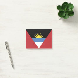 Bloco De Notas Bandeira de Antígua e Barbuda
