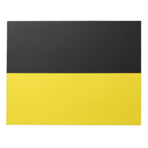 Bloco De Notas Bandeira de Baden Württemberg (Estado alemão)