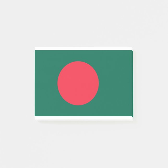Bloco De Notas Bandeira de Bangladesh (Frente)