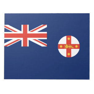Bloco De Notas Bandeira de New South Wales (Estado australiano)