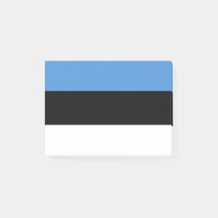Bloco De Notas Bandeira de notas do Cargo-it® de Estónia
