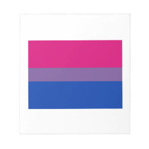BLOCO DE NOTAS BANDEIRA DE ORGULHO BISEXUAL OFICIAL