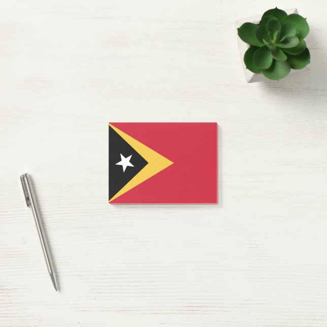 Bloco De Notas bandeira de Timor Leste (Escritótio)