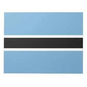 Bloco De Notas Bandeira do Botsuana