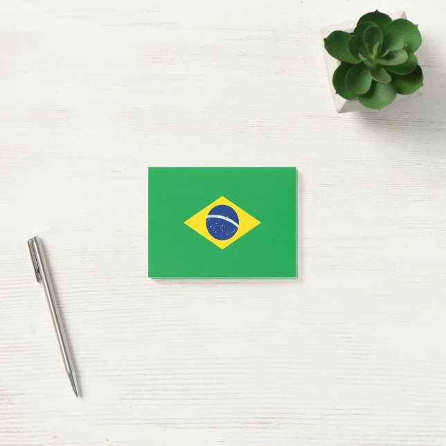 Bloco De Notas Bandeira do Brasil (Escritótio)