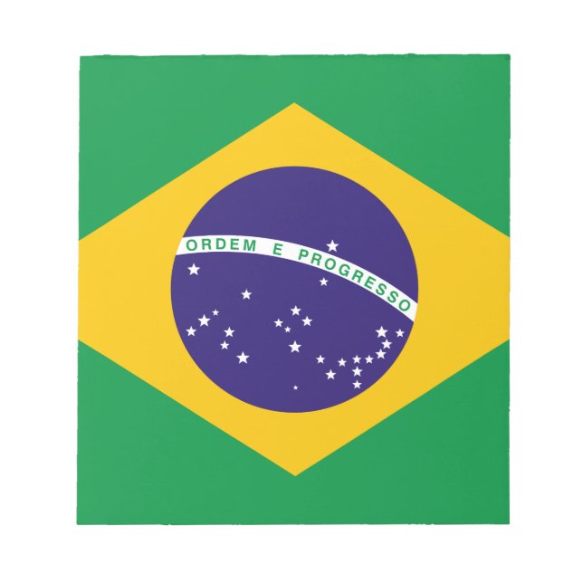 Bloco De Notas Bandeira do Brasil (Frente)