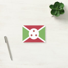 Bloco De Notas Bandeira do Burundi
