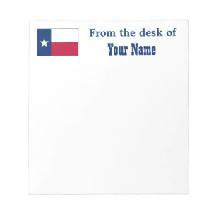 Bloco De Notas Bandeira do estado de Texas