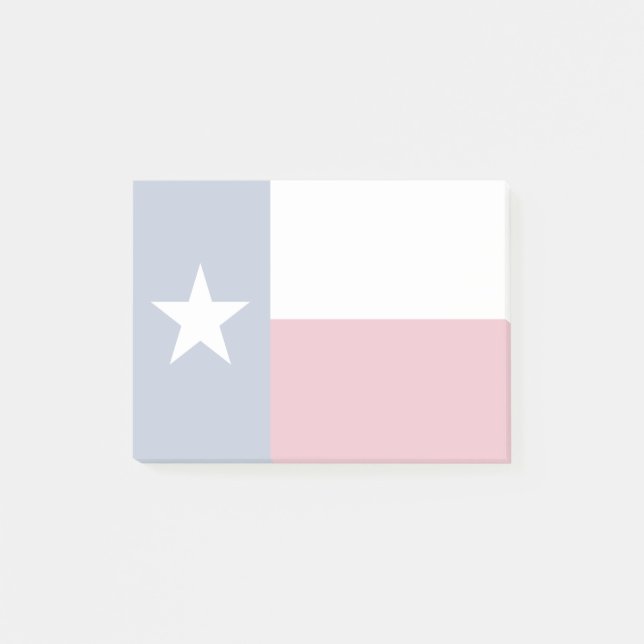 Bloco De Notas Bandeira do Estado do Texas (Frente)