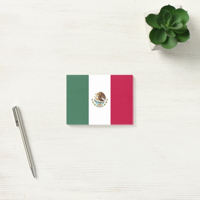 Bloco De Notas Bandeira do México (Escritótio)