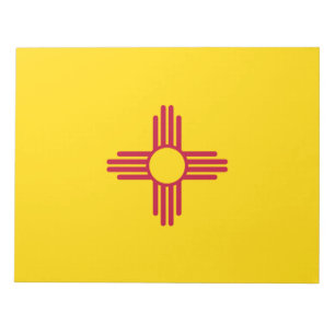 Bloco De Notas Bandeira do Novo México (Estado dos EUA)