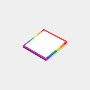 Bloco De Notas Bandeira do Orgulho Arco-íris LGBTQ+