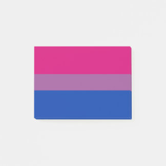 Bloco De Notas Bandeira do Orgulho Bissexual