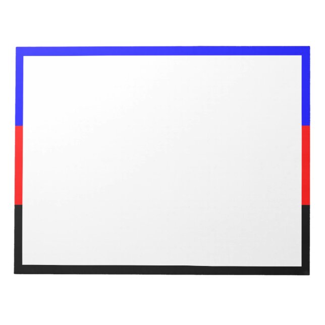 Bloco De Notas Bandeira do Orgulho Poliamoroso (Frente)