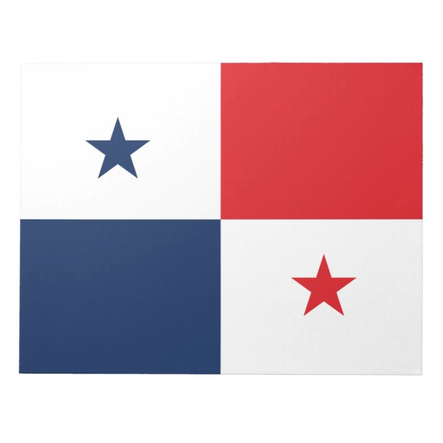 Bloco De Notas Bandeira do Panamá (Frente)