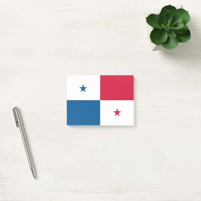 Bloco De Notas bandeira do Panamá (Escritótio)