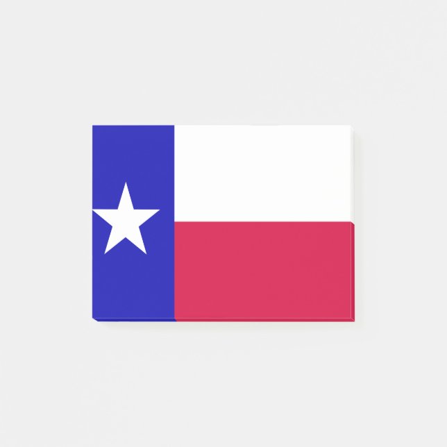 Bloco De Notas Bandeira do Texas (Frente)