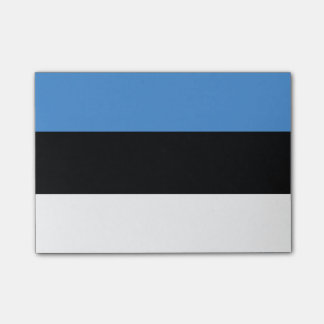 Bloco De Notas Bandeira estônia