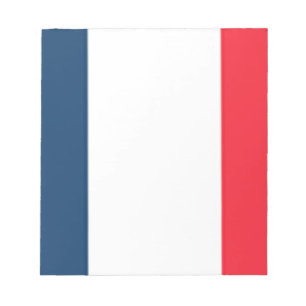 Bloco De Notas Bandeira francesa