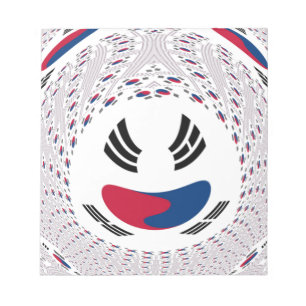 Bloco De Notas Bandeira Nacional da Coreia do Sul: Orgulho do Tae