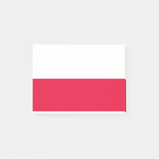 Bloco De Notas Bandeira Nacional da Polônia - Rzeczpospolita Pols