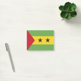 Bloco De Notas bandeira São Tomé e Príncipe